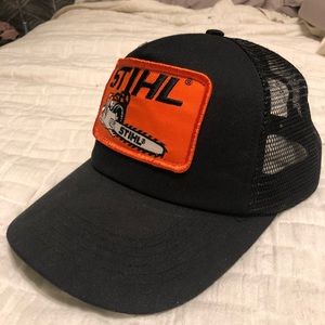 STIHL trucker hat- great condition lightly worn
